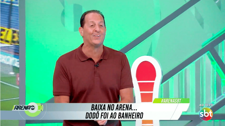 Dodô deixa Arena SBT ao vivo  - Transmissão SBT