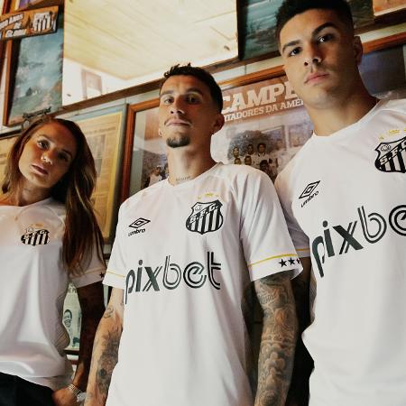 Nova camisa número 1 do Santos - Reprodução/Twitter/SantosFC