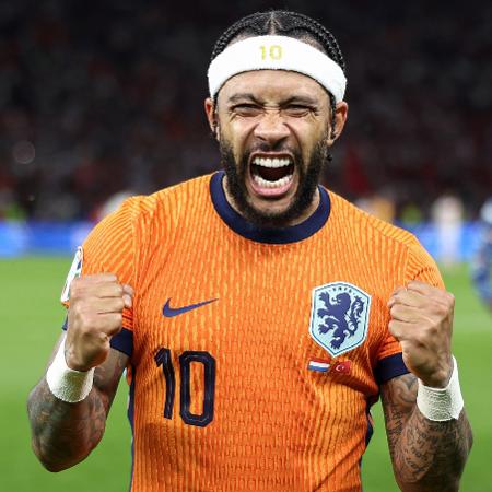 Memphis Depay, atacante da seleção holandesa