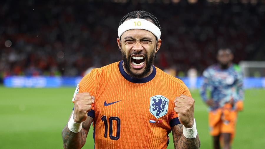 Memphis Depay, atacante da seleção holandesa