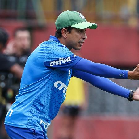 Gustavo Almeida, técnico do time sub-17 do Palmeiras