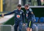 Videogame aproximou Coutinho e Filipe Luís nos tempos de seleção brasileira