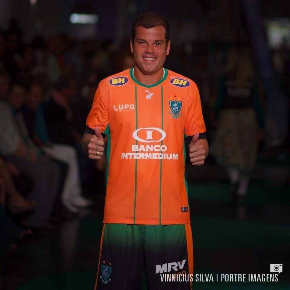 América-MG lançou seus uniformes no Campeonato Mineiro e utilizará os mesmos no Campeonato Brasileiro - Divulgação/América-MG