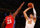 Pivô turco consegue marca histórica, mas 76ers vencem Knicks em NY