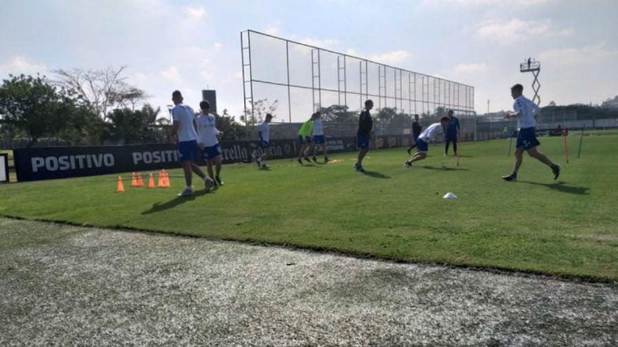 Time argentino treinou no CT do Corinthians para confronto com o Palmeiras pelas oitavas da Libertadores - @ClubGodoyCruz/Twitter