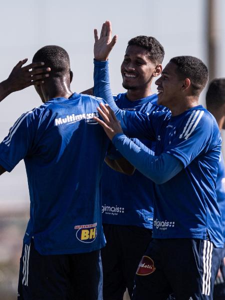 Elenco do Cruzeiro participa de treino na Toca da Raposa II - Gustavo Aleixo/Cruzeiro/Divulgação