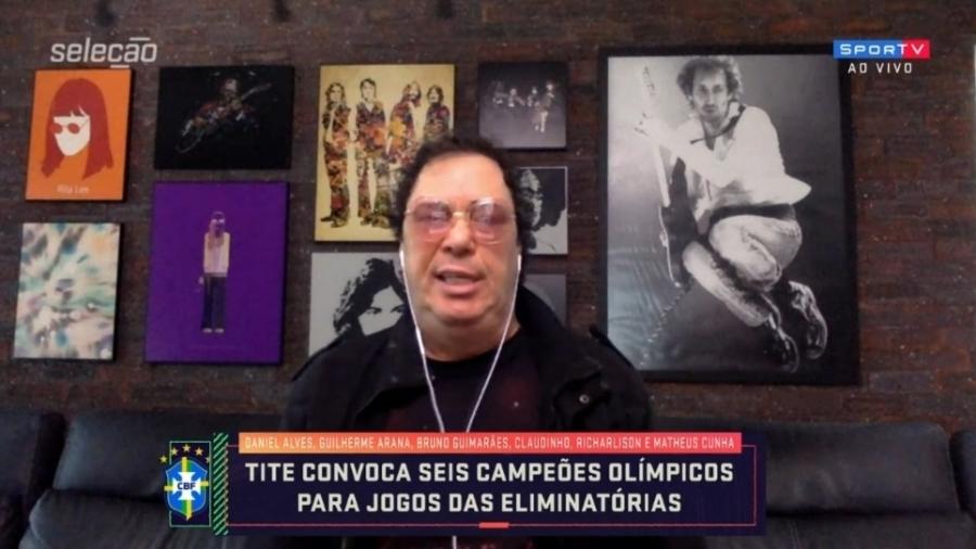 Casagrande diz que falta ousadia ao Tite na seleção brasileira - Reprodução/SporTV