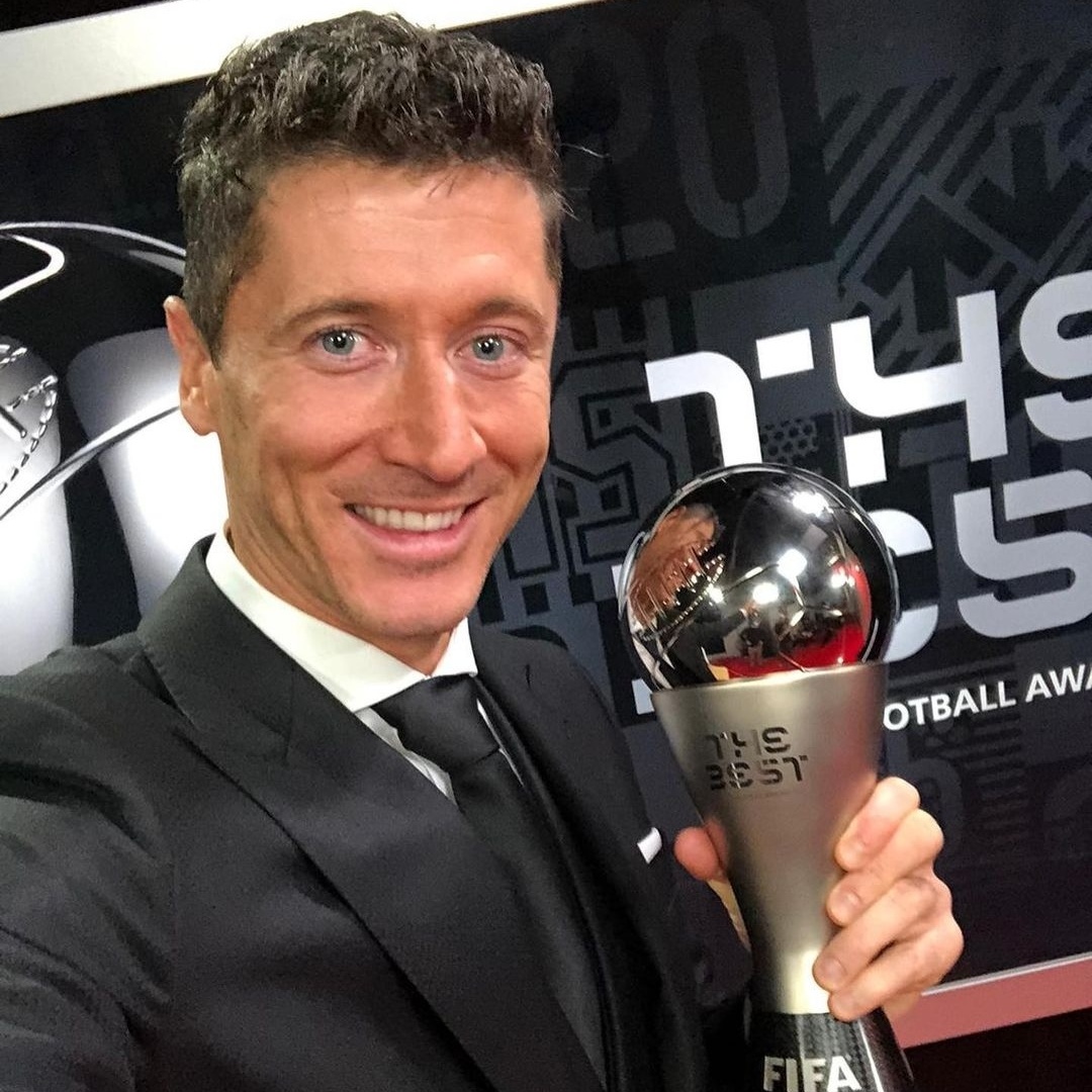 Lewandowski vence o Fifa The Best e é eleito o melhor jogador do