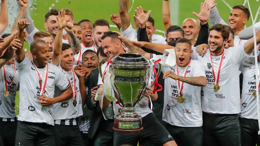 Atlético-MG foi campeão mineiro em 2020 e 2021 e busca o tricampeonato - Bruno Cantini / Agência Galo /