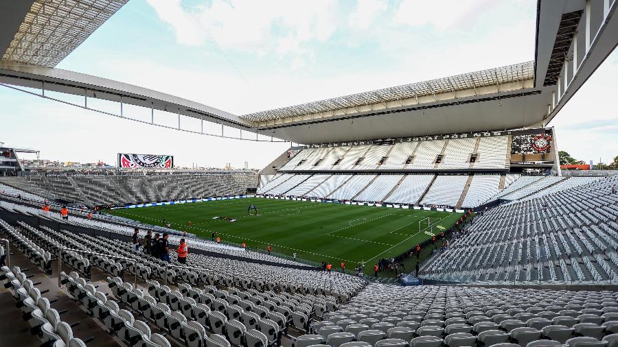 Neo Química Arena pronta para receber Corinthians x Guarani pelas quartas de final do Paulistão 2022 - Marcello Zambrana/AGIF