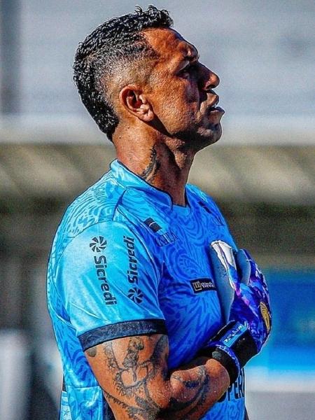 Sidão, goleiro de 40 anos, defende o Concórdia na atual temporada da Série D - Reprodução/Instagram