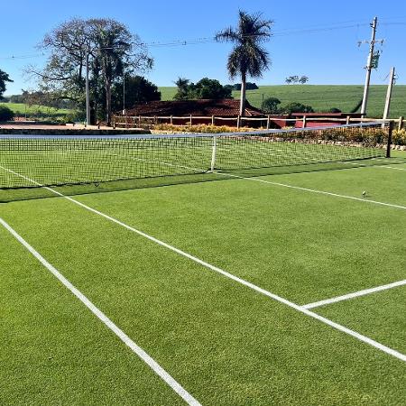 Itograss Tennis Experience foi inspirada nas tradicionais quadras de grama de Wimbledon Itograss Tennis Experience foi inspirada nas tradicionais quadras de grama de Wimbledon