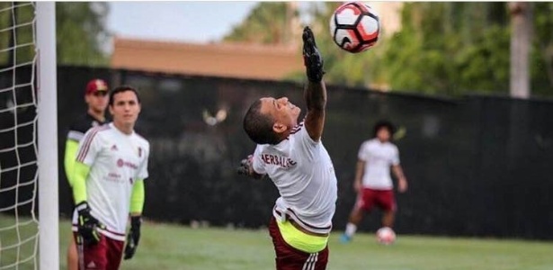 Seijas e Otero jogam juntos na seleção e até brincaram de goleiro na Copa América - Reprodução/Instagram