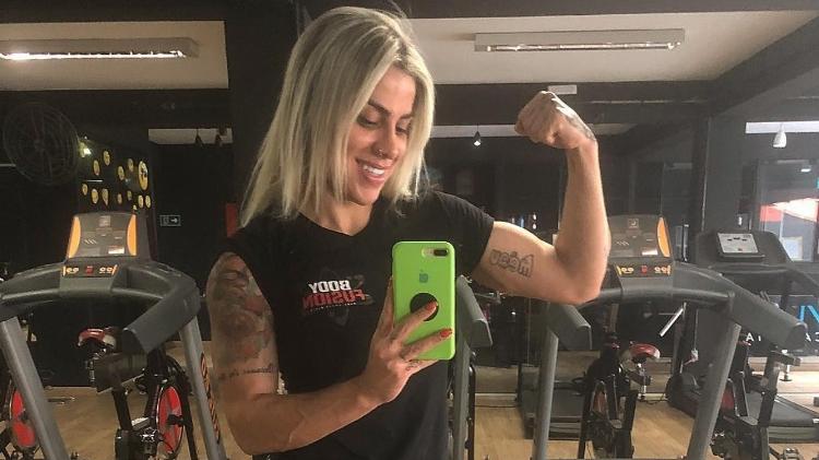 Vanessa tira a clássica de academia durante treino - Reprodução Instagram - Reprodução Instagram