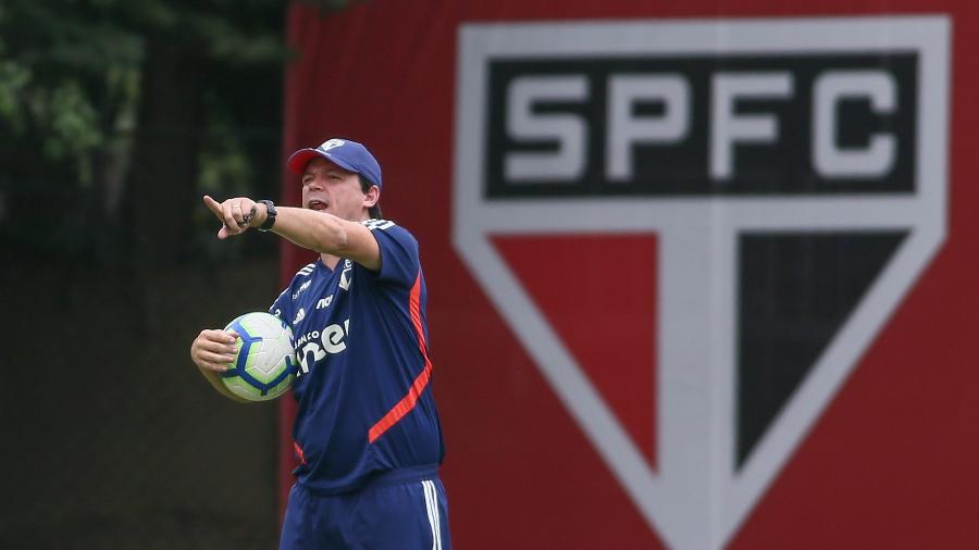 Fernando Diniz, técnico do São Paulo - Marcello Zambrana/AGIF