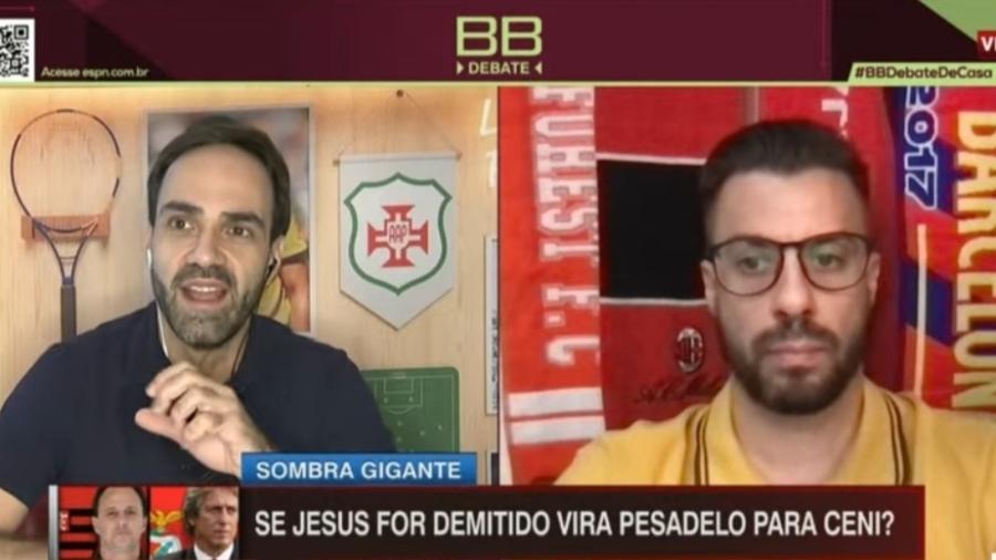 Facincani reprova comparações entre Abel Ferreira e Jorge Jesus - Reprodução/ESPN