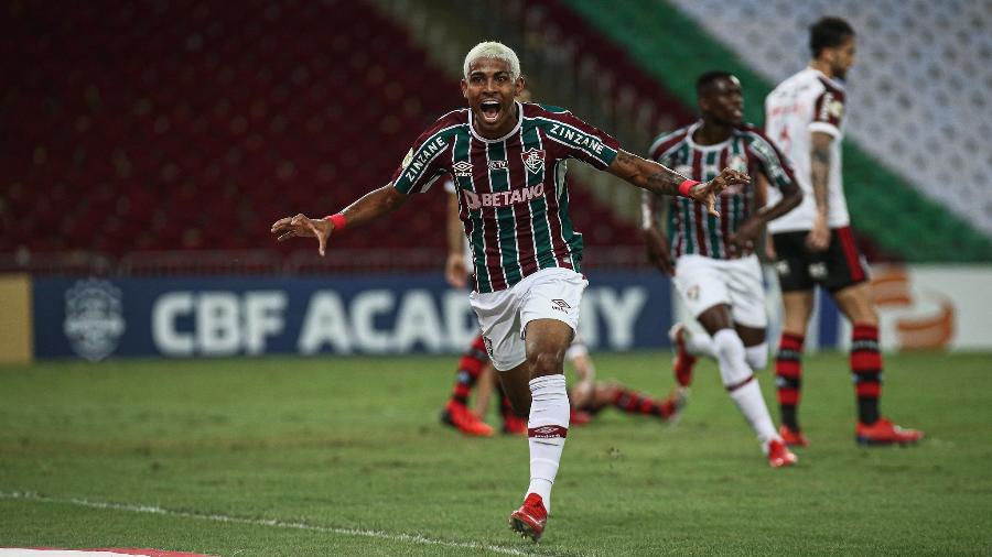 Sensação, John Kennedy é esperança de gols do Fluminense contra o Santos no Brasileirão - Lucas Merçon/Fluminense FC