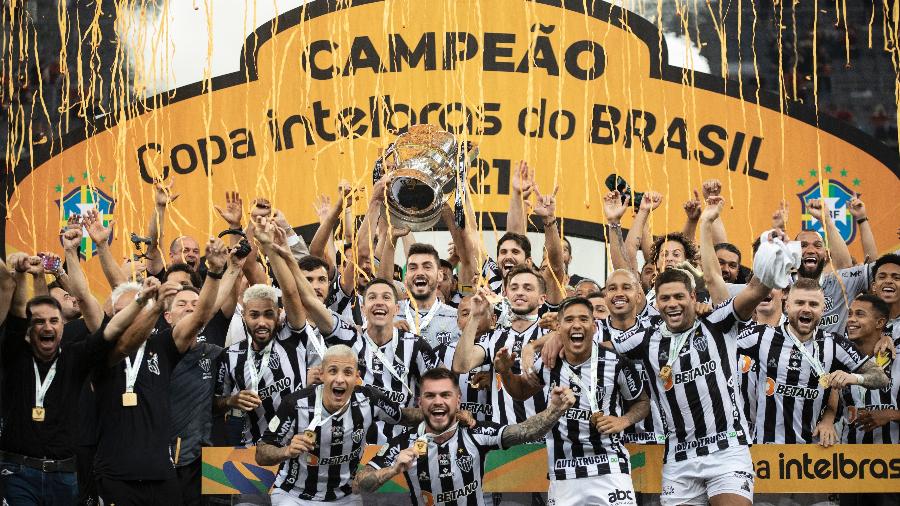 Atlético-MG foi o campeão da Copa do Brasil 2021 - Lucas Figueiredo/CBF