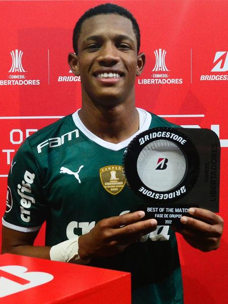 Danilo foi eleito o melhor em campo, na partida entre Palmeiras e Emelec, no Allianz Parque - Mauro Horita / CONMEBOL