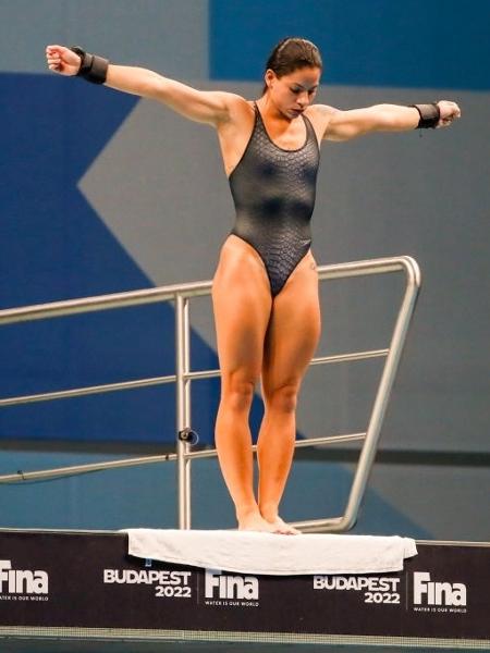 Ingrid Oliveira foi a 4ª colocada na plataforma de 10m no Mundial de Esportes Aquáticos, em Budapeste