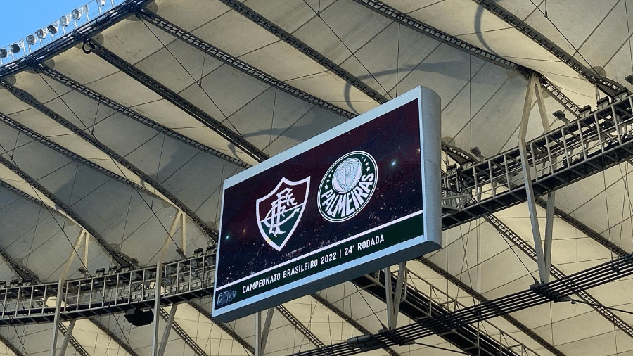 Estádio do Maracanã pronto para receber Fluminense x Palmeiras nesta tarde, pelo Brasileirão - Divulgação/FFC