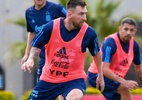 Messi faz golaço de cobertura durante treino da Argentina; assista - Divulgação/Seleção Argentina de Futebol
