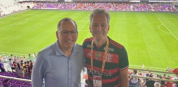 Amizade entre Landim e Textor gera conflitos no cenário esportivo