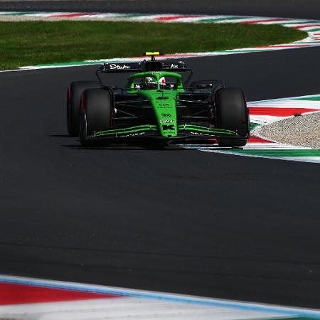 Gabriel Bortoleto, da Sauber, na classificação do GP da Itália em Monza Gabriel Bortoleto, da Sauber, na classificação do GP da Itália em Monza