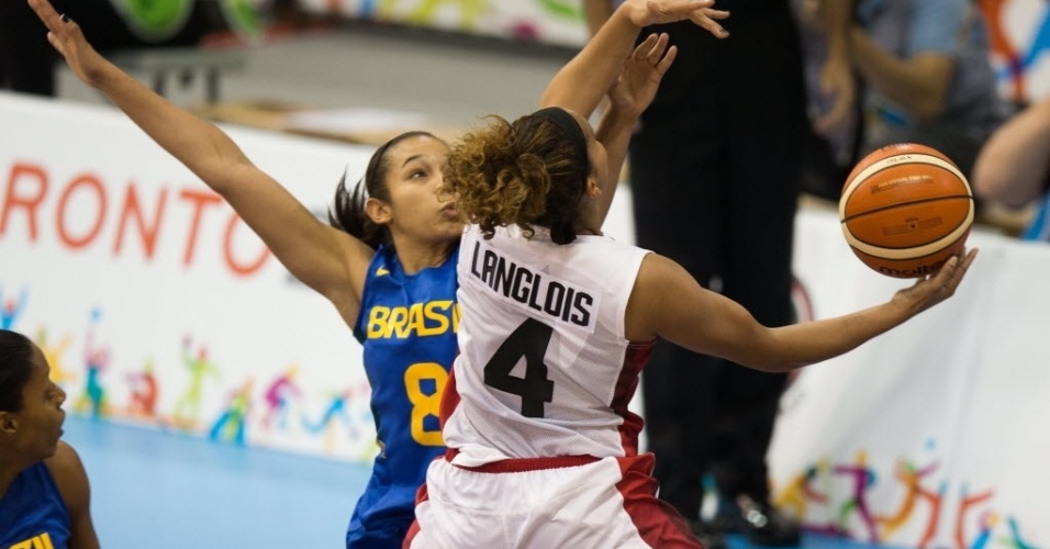 Brasil e Canadá se enfrentam na semifinal do basquete feminino no Pan de Toronto