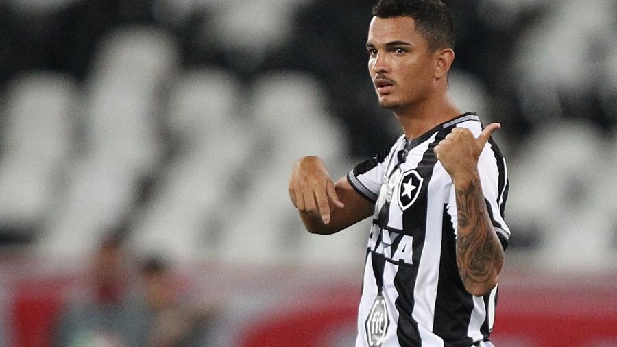 Alessandro, o Zé Gatinha, virou xodó da torcida, mas não terá contrato renovado com o Botafogo - 