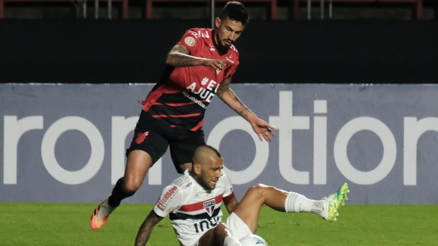 Athletico Paranaense vem de derrota para o São Paulo, na quarta-feira passada - Marcello Zambrana/AGIF
