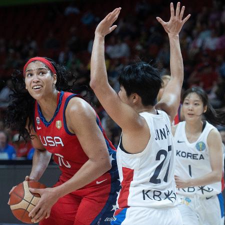 EUA batem dois recordes em jogo do Mundial feminino de basquetebol