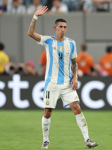 Di María vai se aposentar da seleção argentina após a Copa América