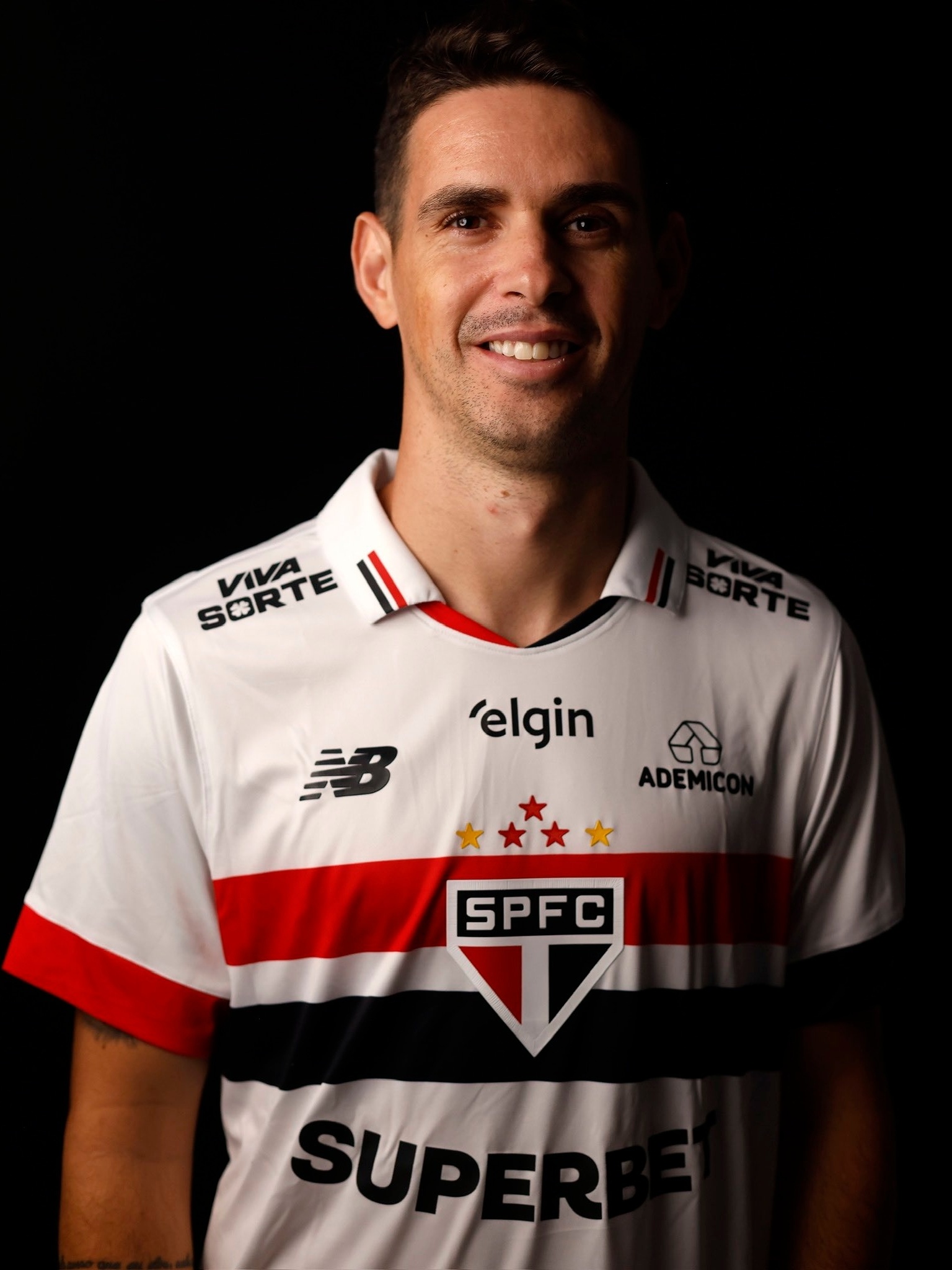 São Paulo FC OSCAR 8 シャツplayer version Sao Paulo Home Soccer Football Jersey OSCAR #8 - 2024 2025
