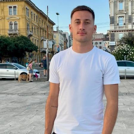 Andrej Lazarov, ex-jogador do Shkupi - Reprodução/Instagram