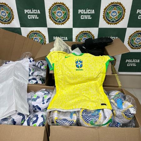 Polícia Civil do RJ prende três pessoas por envolvimento em desvio de material esportivo da Granja Comary Polícia Civil do RJ prende três pessoas por envolvimento em desvio de material esportivo da Granja Comary