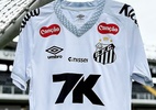 Patrocinador diminui logo na camisa do Santos após reclamações da torcida