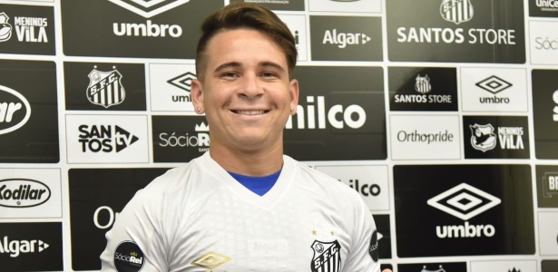 Soteldo foi apresentado como reforço do Santos nesta terça-feira (15) - Reprodução/Twitter