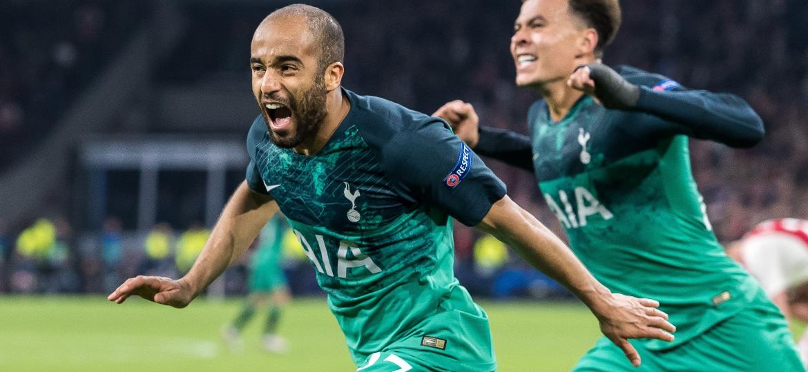 Lucas Moura, a última contratação do Tottenham, marcou três gols e colocou o time na decisão - VI Images via Getty Images