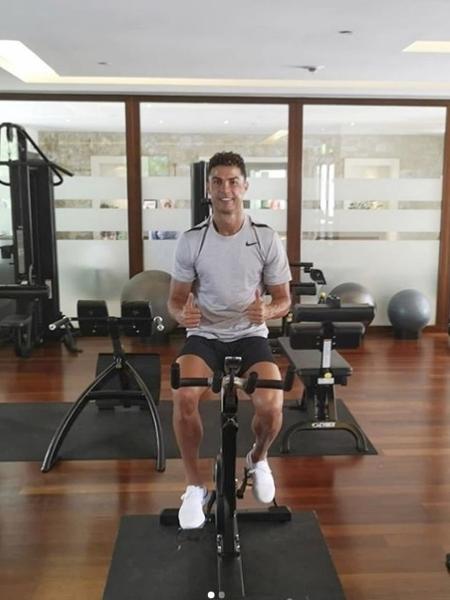 Cristiano Ronaldo está de férias da Juventus - Reprodução/Instagram