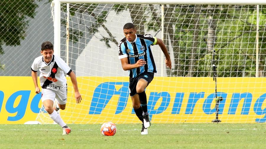 Ruan, zagueiro do Grêmio, durante participação na Copa Ipiranga - Rodrigo Fatturi/Grêmio