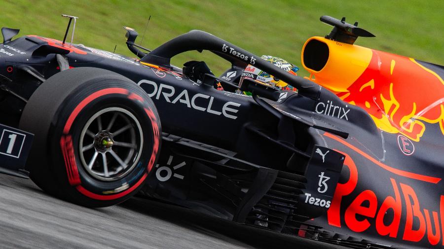 O piloto Max Verstappen, da Red Bull, no treino classificatório para a Sprint Race do GP de São Paulo 2021, no Autódromo de Interlagos 12/11/2021 - PAULO LOPES/ESTADÃO CONTEÚDO