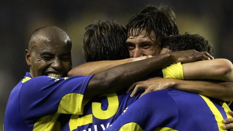 Baiano Boca Juniors - AFP / Daniel Garcia - Celebra gol para AFP / Daniel Garcia