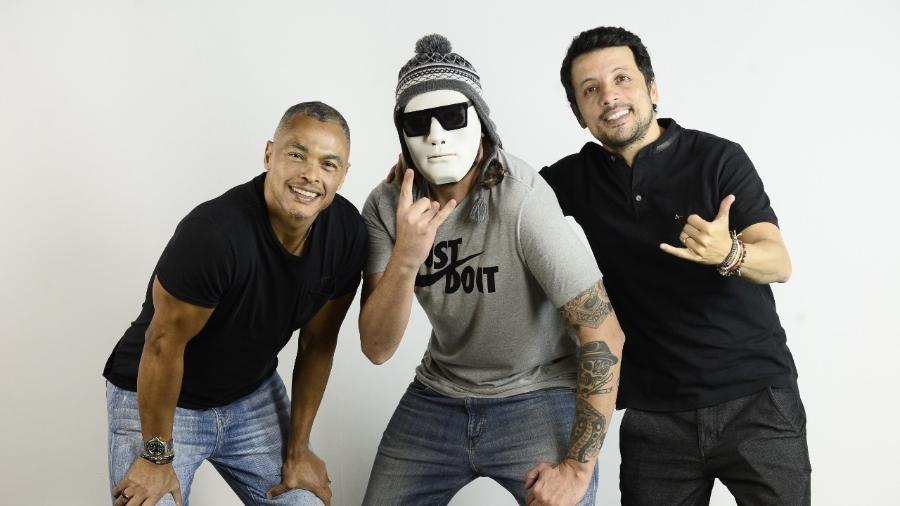 Dodô faz parte do time do novo programa do canal Camisa 21, o "Meiuca", ao lado de Bolívia e André Hernan - Divulgação