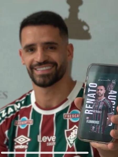 Renato Augusto, ex-Corinthians, foi anunciado oficialmente pelo Fluminense