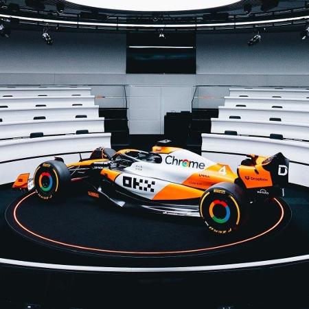 Carro da McLaren para o GP de Cingapura de Fórmula 1