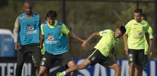 Jefferson em treinamento da seleção brasileira nos Estados Unidos  - Leo Correa/Mowa Press