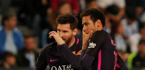 Neymar admira muito seu companheiro de elenco Lionel Messi - Jon Nazca/Reuters