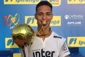 Antony, do sub-20 do São Paulo - Arquivo pessoal - Arquivo pessoal