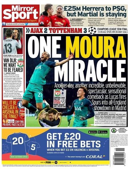 Daily Mirror - Reprodução/Daily Mirror - Reprodução/Daily Mirror